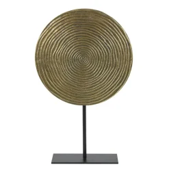 LIGHT AND LIVING - Décoration rawas métal bronze noir 35x10x56cm