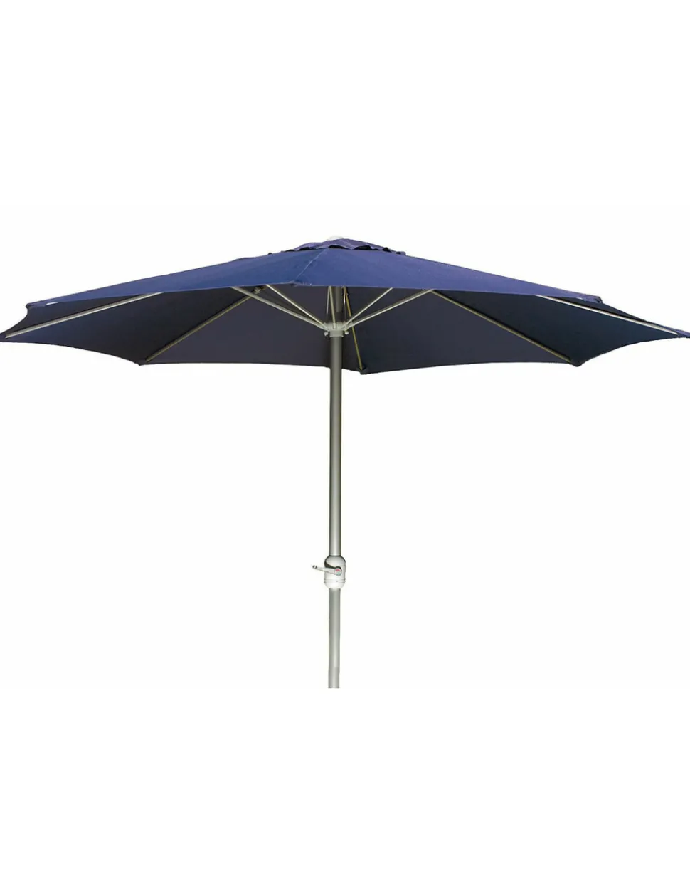 LINE CROSS - Parasol 3m / manivelle bleu
