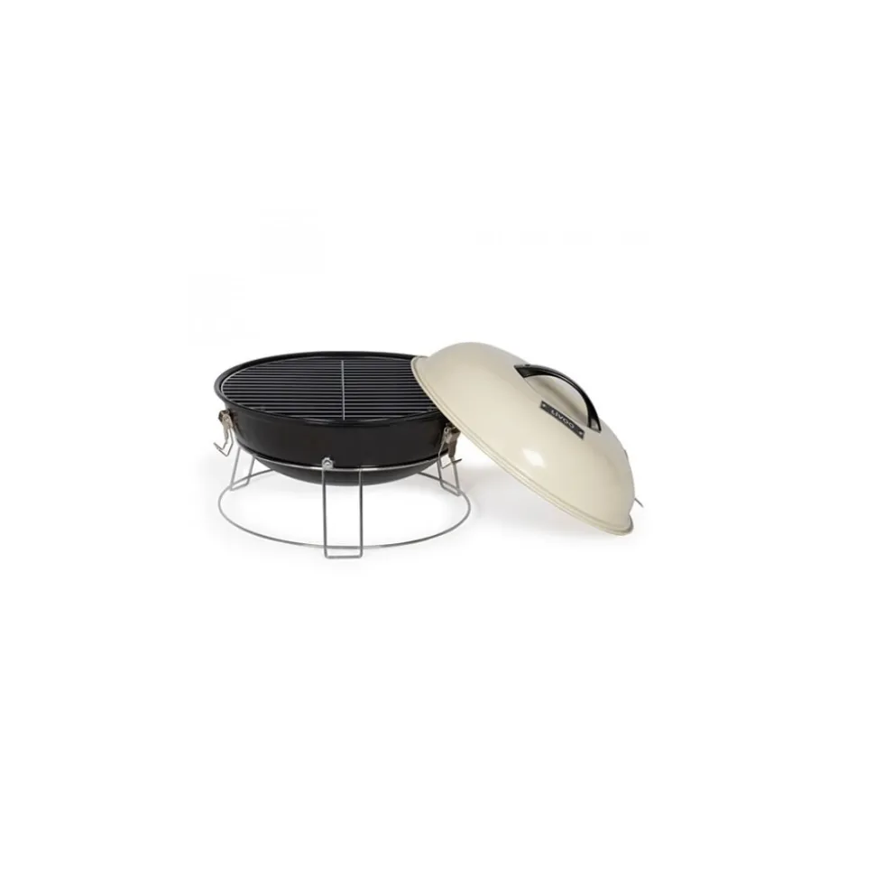 LIVOO - Livoo barbecue à charbon 38cm beige - doc301