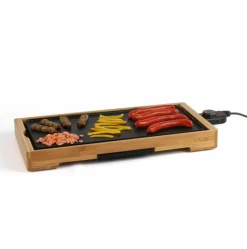 Livoo plancha gril électrique 2200w 50x24,5cm - doc202