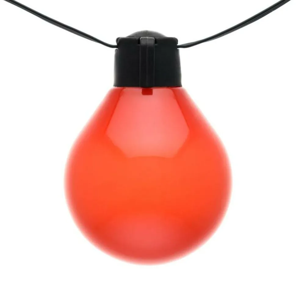 LOTTI - Guirlande guinguette multicolore câble illuminé 25 globes g50 10m lotti