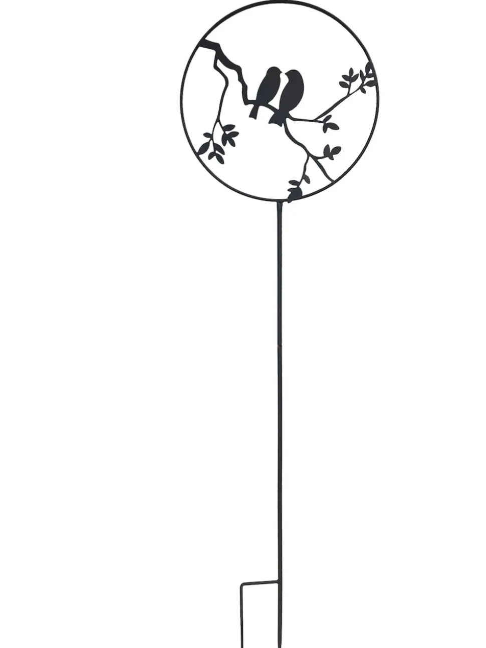 LOUIS MOULIN - Déco de jardin à piquer en forme d'oiseaux - 35x122,5cm - anthracite