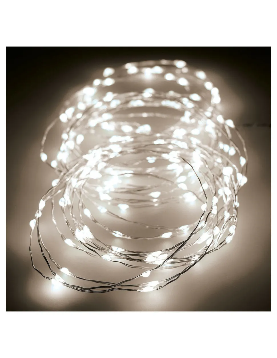 LUMINEO - Guirlande micro led scintillante 14m 180 led lumière chaude