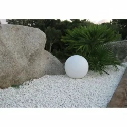LUMISKY - - boule lumineuse filaire pour extérieur led - blanc bobby - ø50cm culot e27