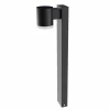 LUMISKY - Balise solaire novia noir aluminium h70cm