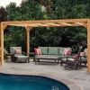 MADERLAND - Pergola en bois autoportante - modèle alicante - 400 x 300 cm