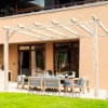 MADERLAND - Pergola en bois adossée - modèle cádiz - 600 x 400 cm