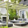 MADERLAND - Pergola en bois autoportante - modèle cambados - 600 x 420 cm