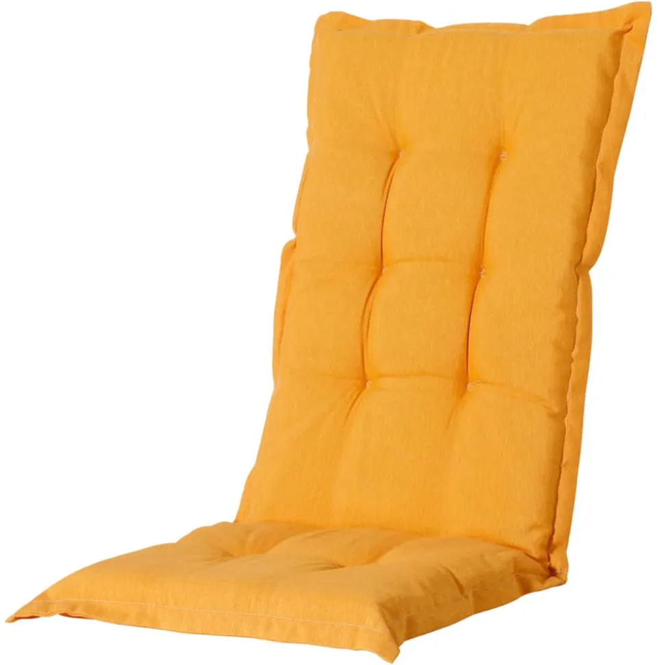 MADISON - Coussin de chaise à dossier haut panama 123x50 cm lueur dorée