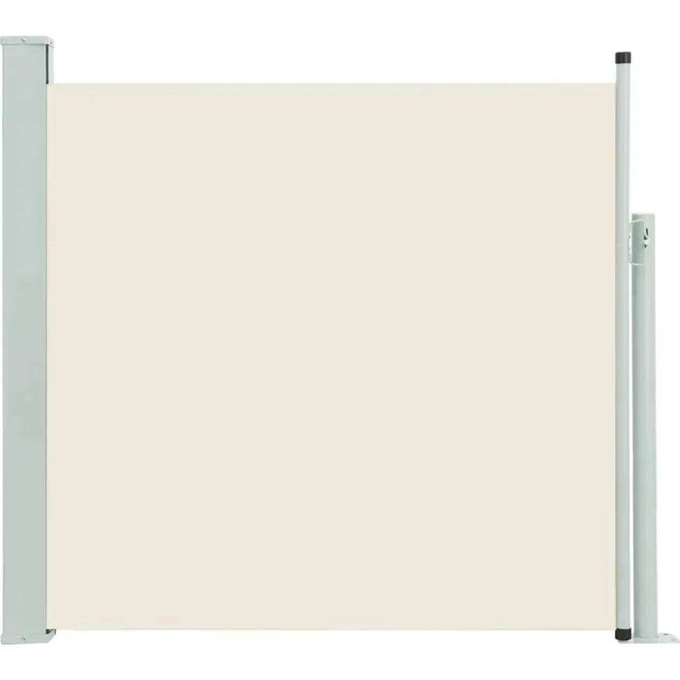 MAISON EXCLUSIVE - Auvent latéral rétractable de patio 100x500 cm crème