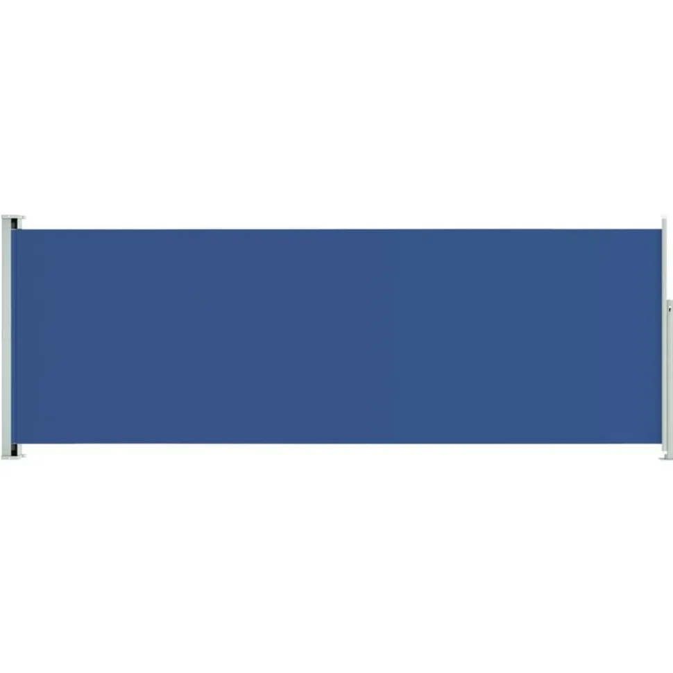 MAISON EXCLUSIVE - Auvent latéral rétractable de patio 220x600 cm bleu