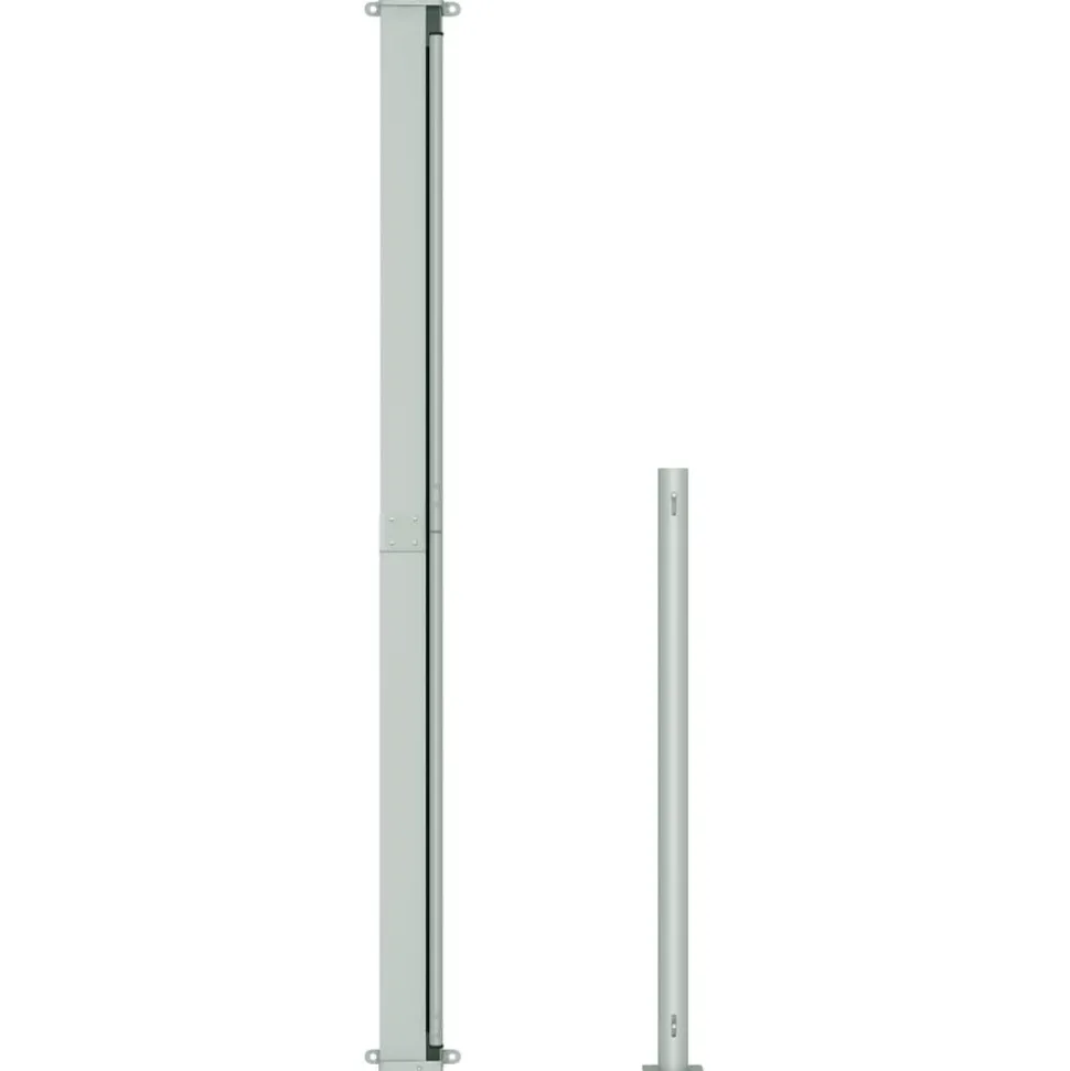 MAISON EXCLUSIVE - Auvent latéral rétractable de patio 200x300 cm rouge