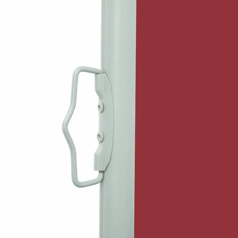 MAISON EXCLUSIVE - Auvent latéral rétractable de patio 170x300 cm rouge