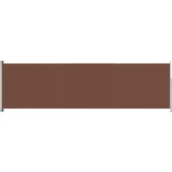 MAISON EXCLUSIVE - Auvent latéral rétractable de patio 180x600 cm marron