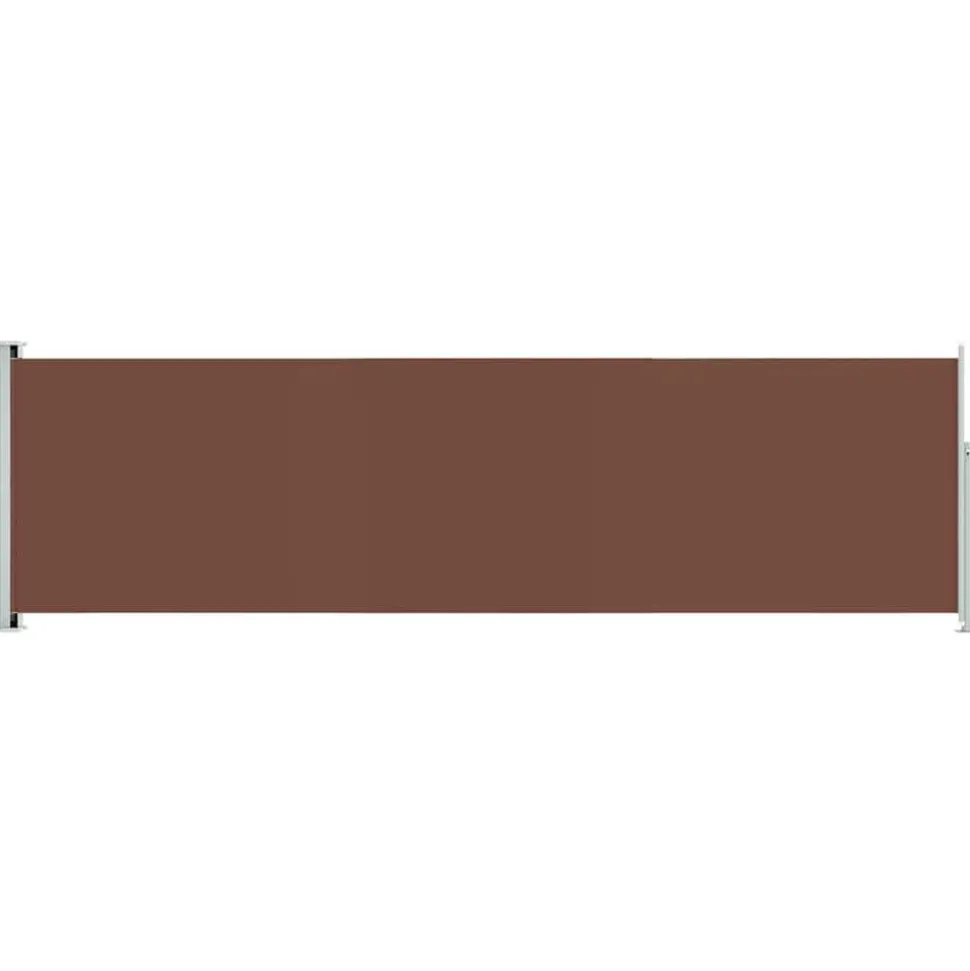 MAISON EXCLUSIVE - Auvent latéral rétractable de patio 180x600 cm marron