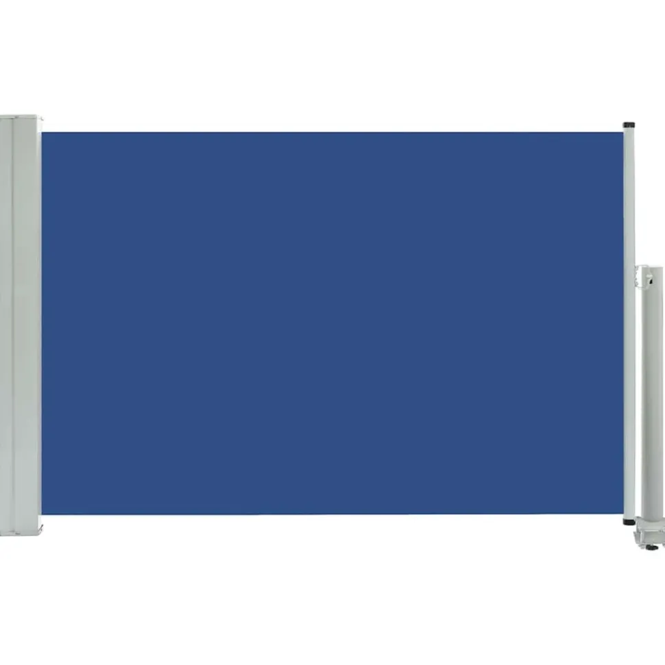 MAISON EXCLUSIVE - Auvent latéral rétractable de patio 60x300 cm bleu