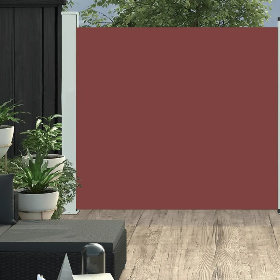 MAISON EXCLUSIVE - Auvent latéral rétractable de patio 170x300 cm marron