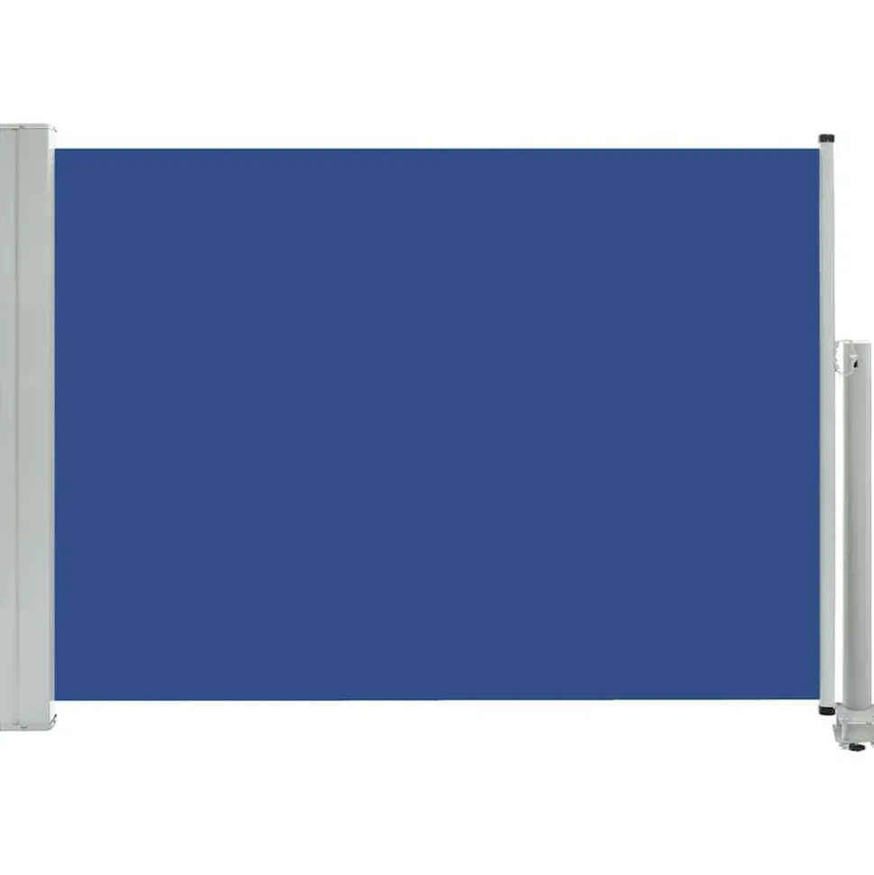 MAISON EXCLUSIVE - Auvent latéral rétractable de patio 80x300 cm bleu