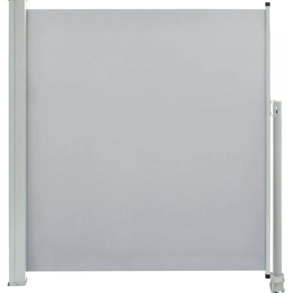 MAISON EXCLUSIVE - Auvent latéral rétractable de patio 140 x 300 cm gris
