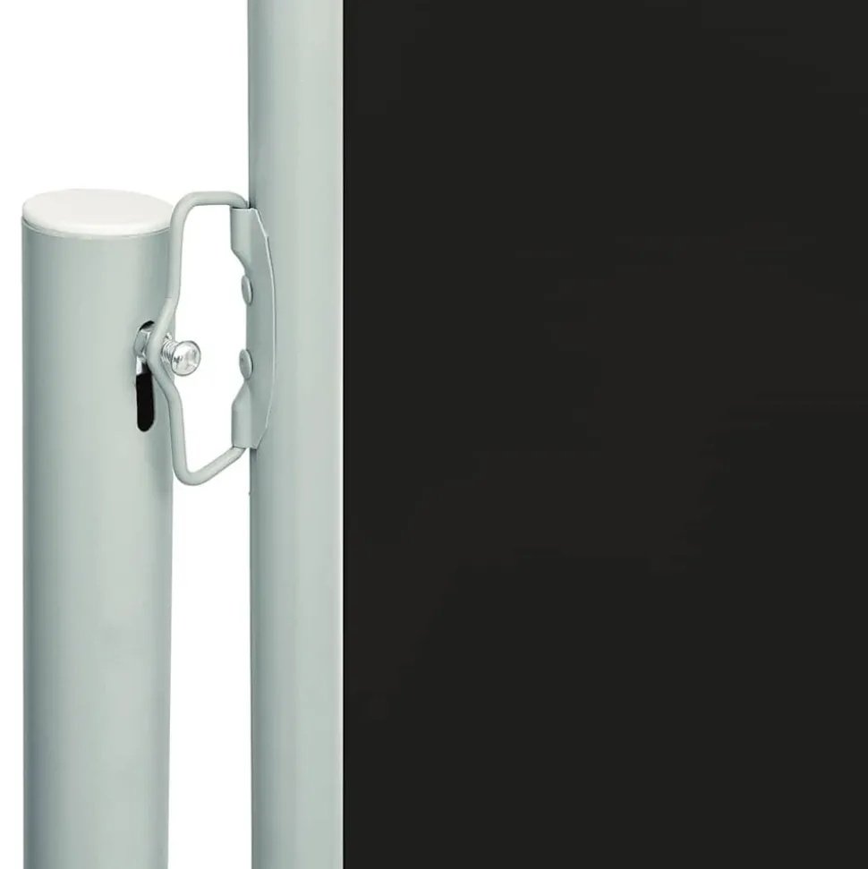 MAISON EXCLUSIVE - Auvent latéral rétractable de patio 220x600 cm noir