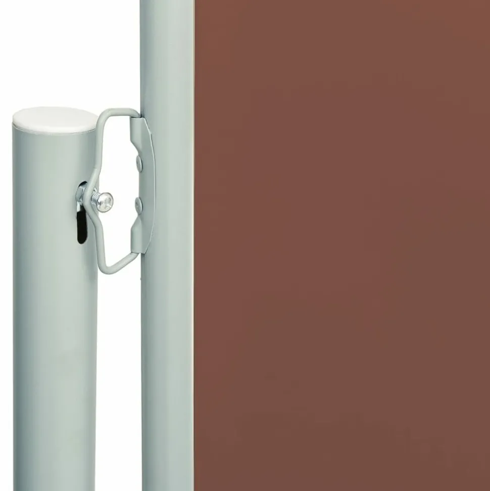 MAISON EXCLUSIVE - Auvent latéral rétractable de patio 140x600 cm marron