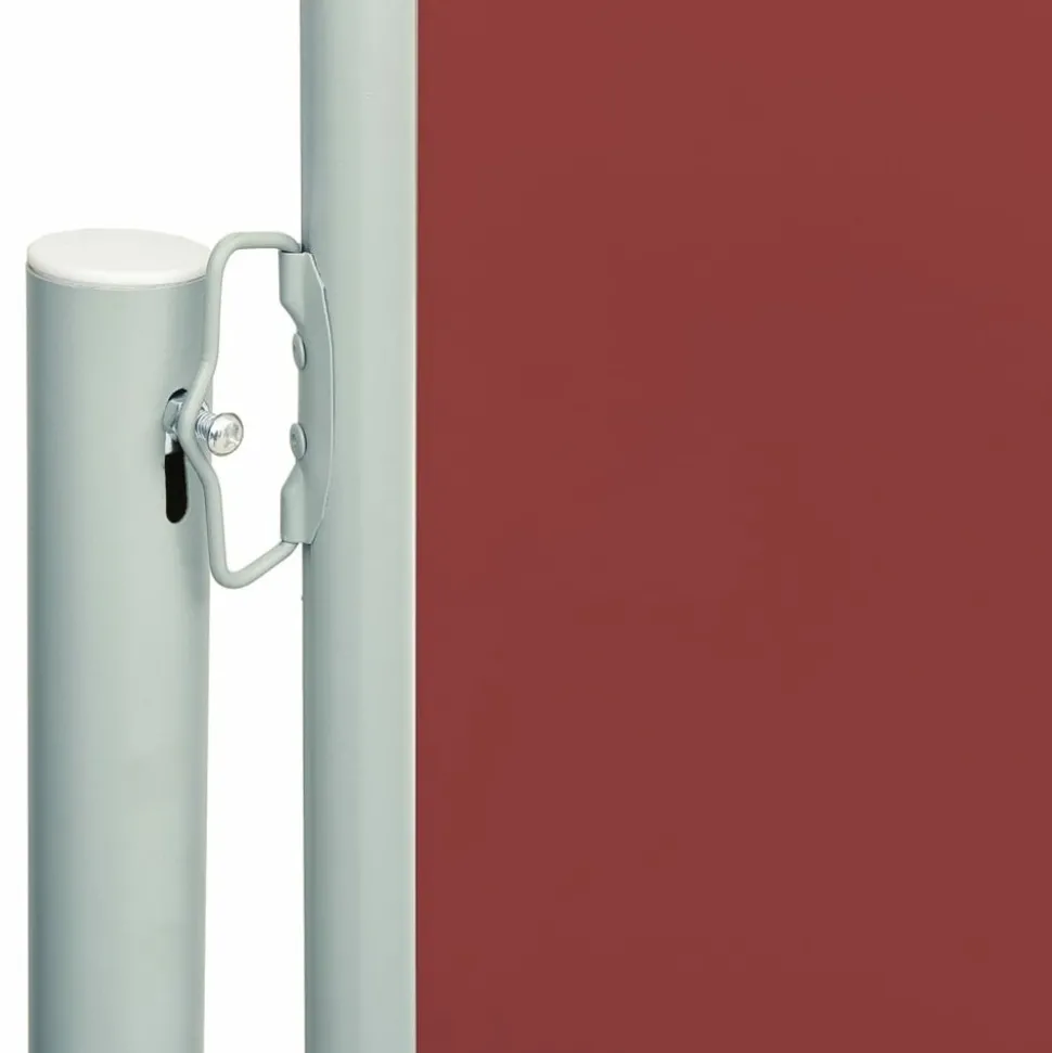 MAISON EXCLUSIVE - Auvent latéral rétractable de patio 180x600 cm rouge