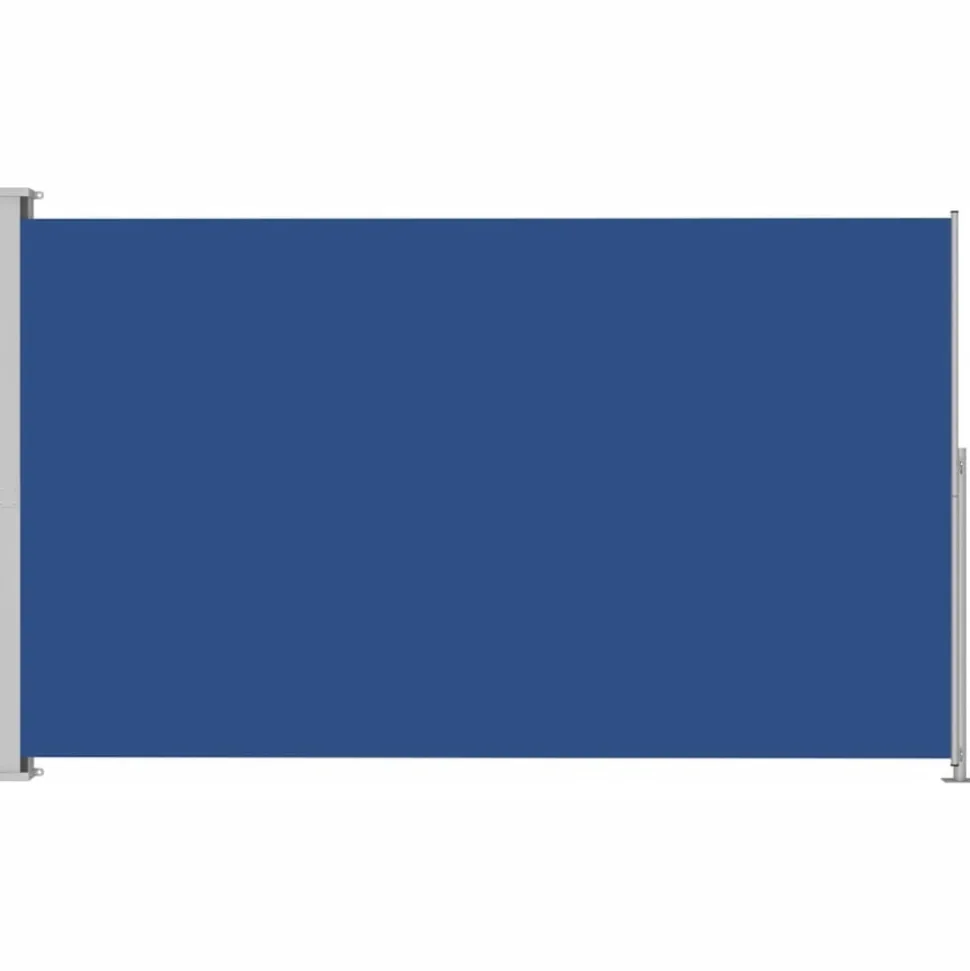 MAISON EXCLUSIVE - Auvent latéral rétractable de patio 220x300 cm bleu