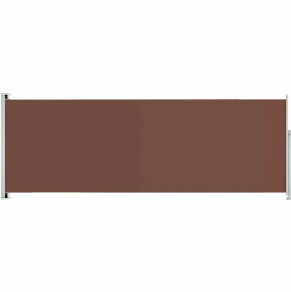 MAISON EXCLUSIVE - Auvent latéral rétractable de patio 220x600 cm marron