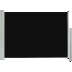 MAISON EXCLUSIVE - Auvent latéral rétractable de patio 80x300 cm noir