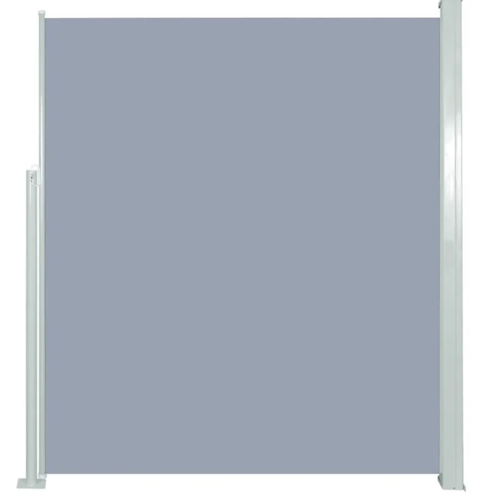 MAISON EXCLUSIVE - Auvent latéral rétractable de patio 160x300 cm gris