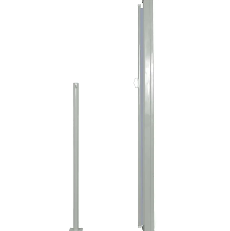 MAISON EXCLUSIVE - Auvent latéral rétractable de patio 160x300 cm gris