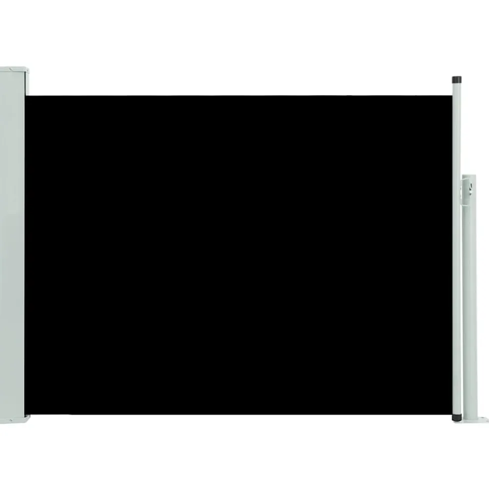MAISON EXCLUSIVE - Auvent latéral rétractable de patio 100x500 cm noir