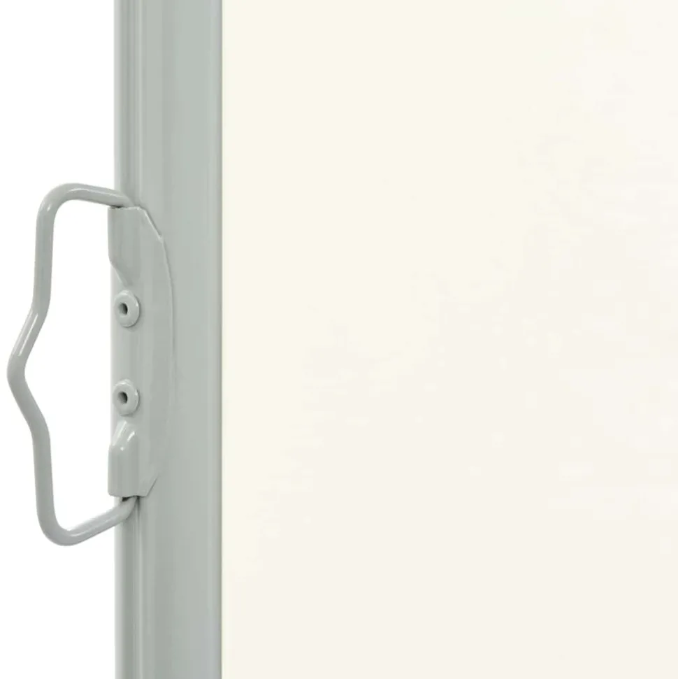 MAISON EXCLUSIVE - Auvent latéral rétractable de patio 120 x 300 cm blanc cassé