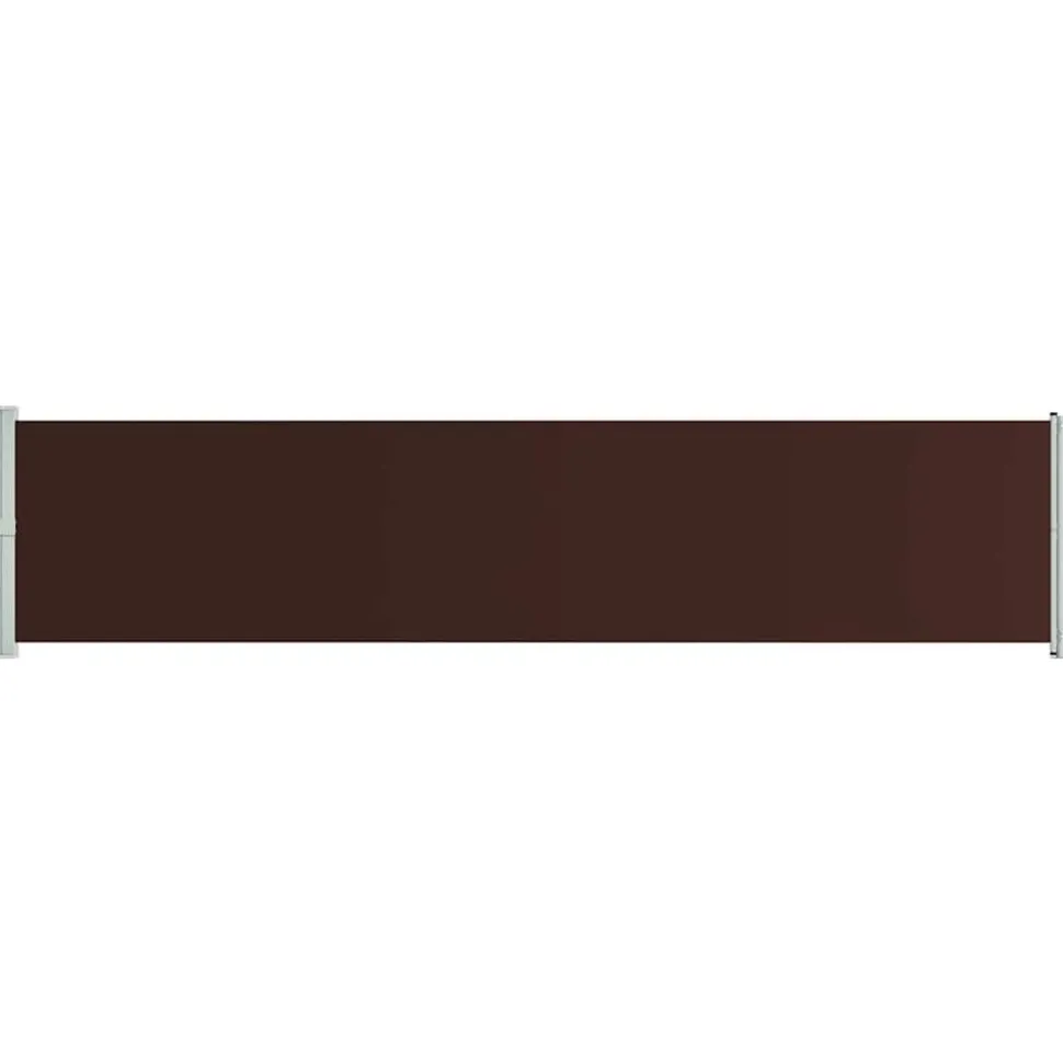 MAISON EXCLUSIVE - Auvent latéral rétractable de patio 140x600 cm marron