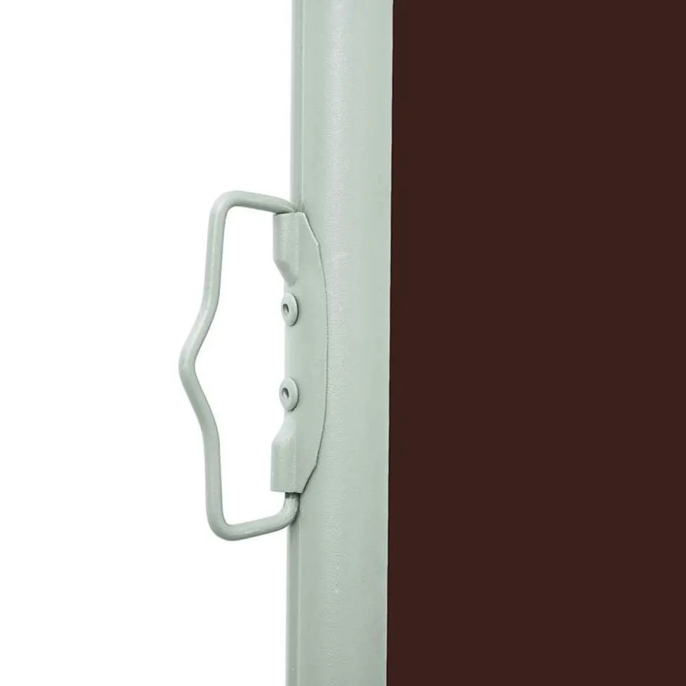 MAISON EXCLUSIVE - Auvent latéral rétractable de patio 140x600 cm marron