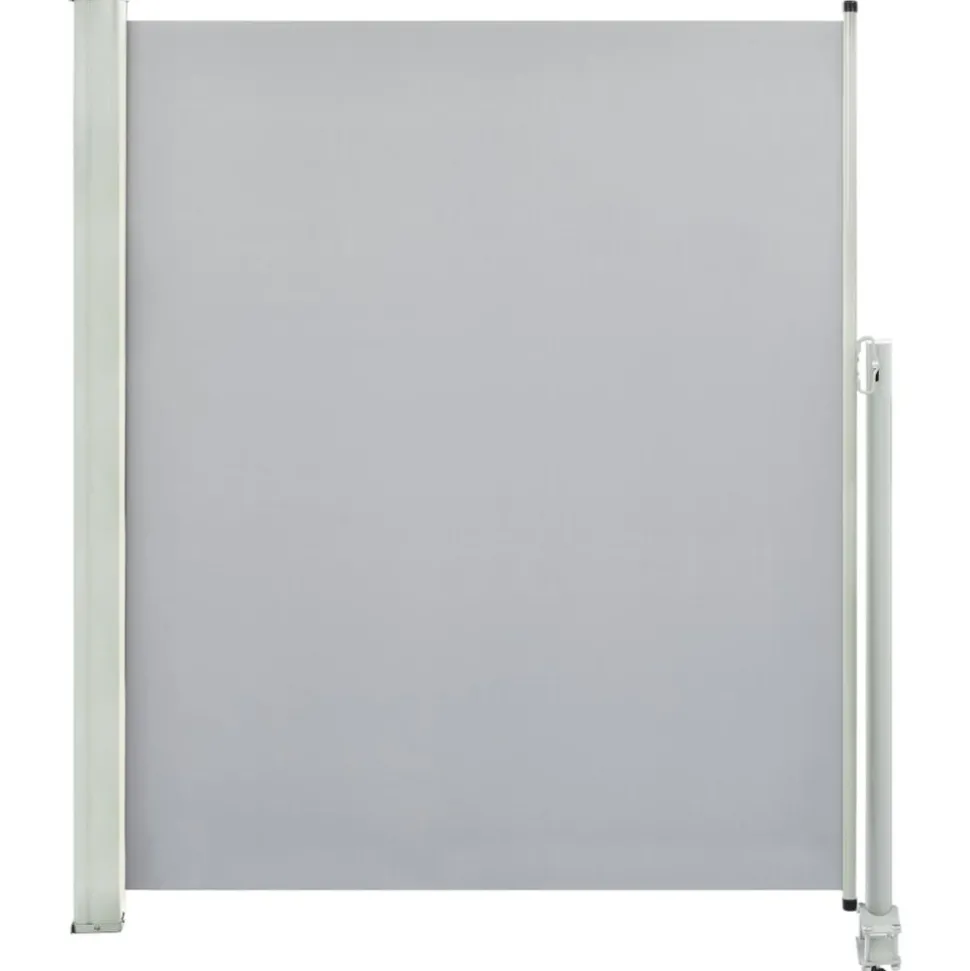 MAISON EXCLUSIVE - Auvent latéral rétractable de patio 160 x 300 cm gris