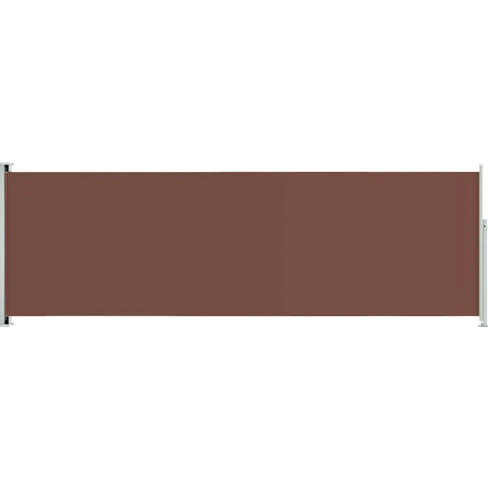MAISON EXCLUSIVE - Auvent latéral rétractable de patio 200x600 cm marron