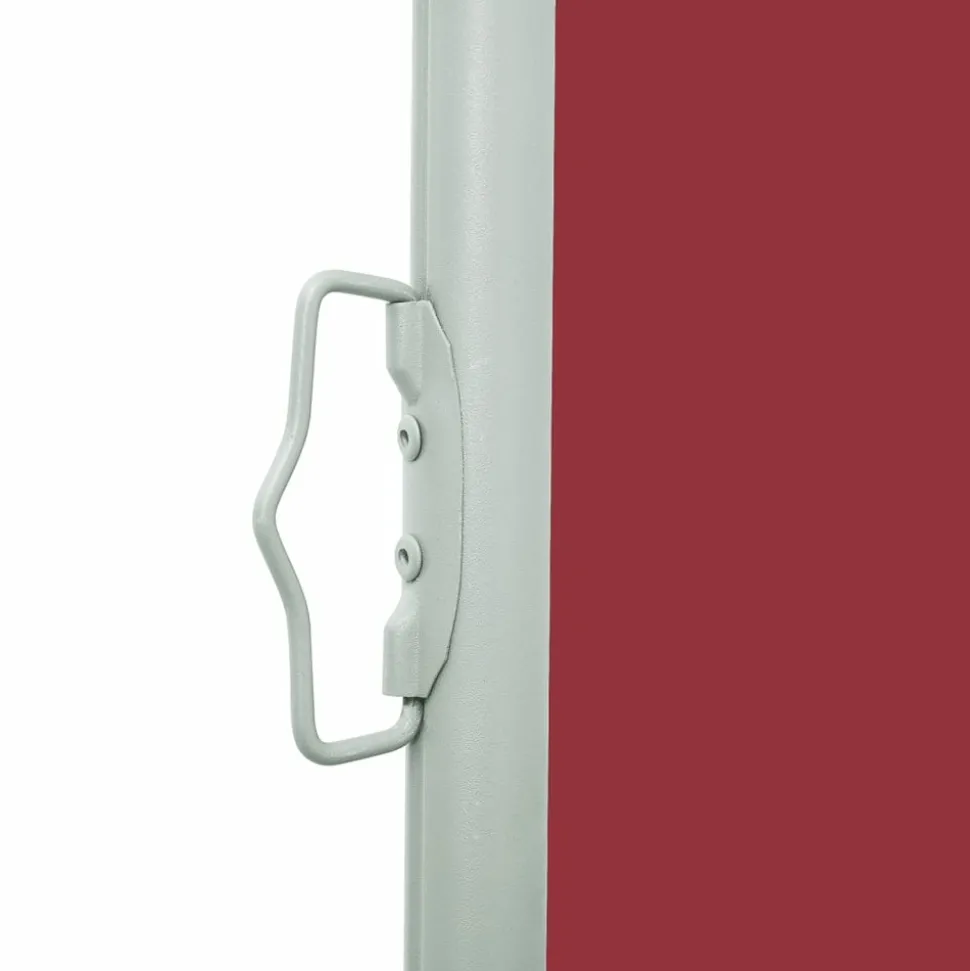 MAISON EXCLUSIVE - Auvent latéral rétractable de patio 160x600 cm rouge
