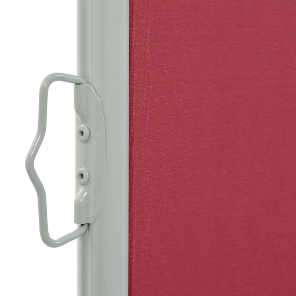 MAISON EXCLUSIVE - Auvent latéral rétractable de patio 120x300 cm rouge