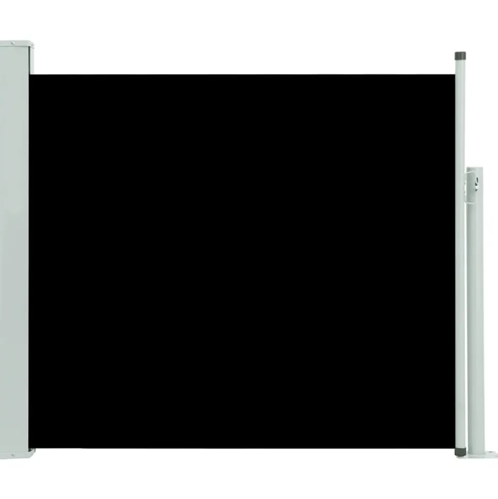 MAISON EXCLUSIVE - Auvent latéral rétractable de patio 100x300 cm noir