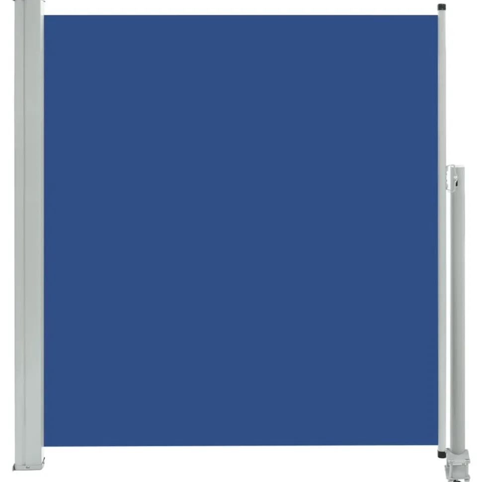 MAISON EXCLUSIVE - Auvent latéral rétractable de patio 140 x 300 cm bleu