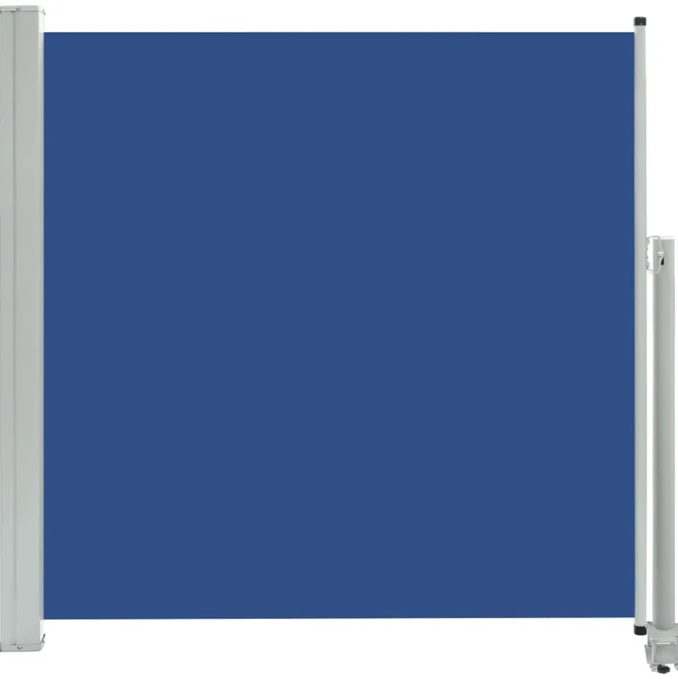 MAISON EXCLUSIVE - Auvent latéral rétractable de patio 160x300 cm bleu