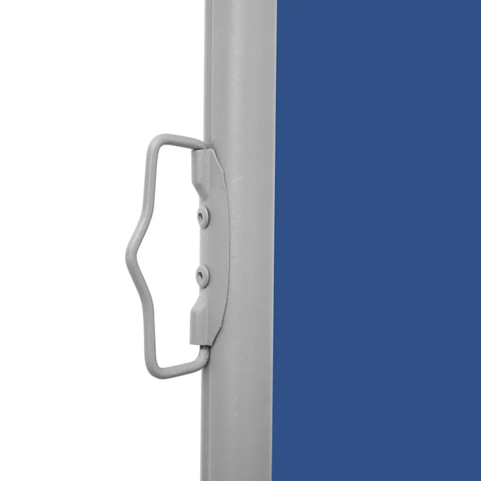 MAISON EXCLUSIVE - Auvent latéral rétractable de patio 140x1200 cm bleu