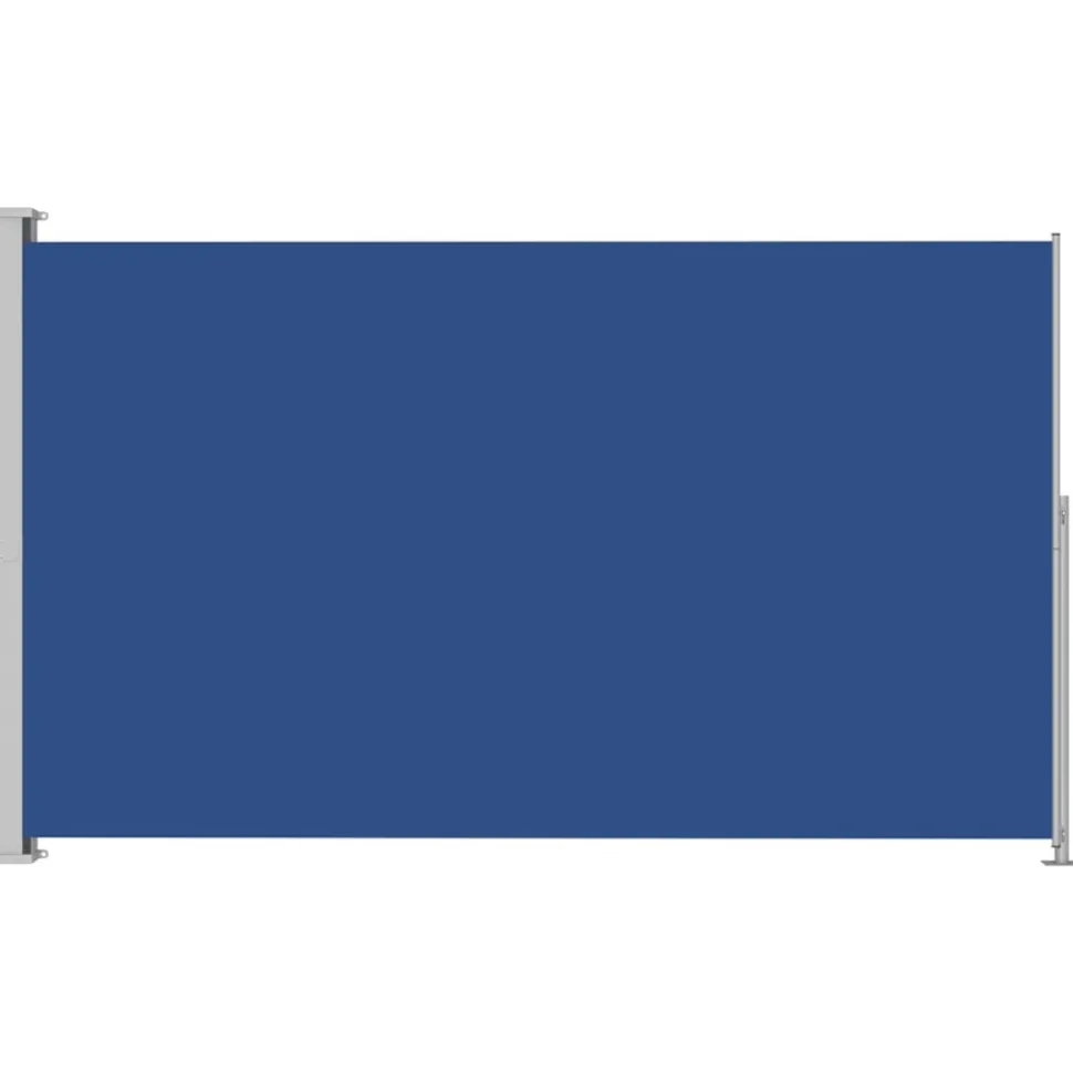 MAISON EXCLUSIVE - Auvent latéral rétractable de patio 200x300 cm bleu