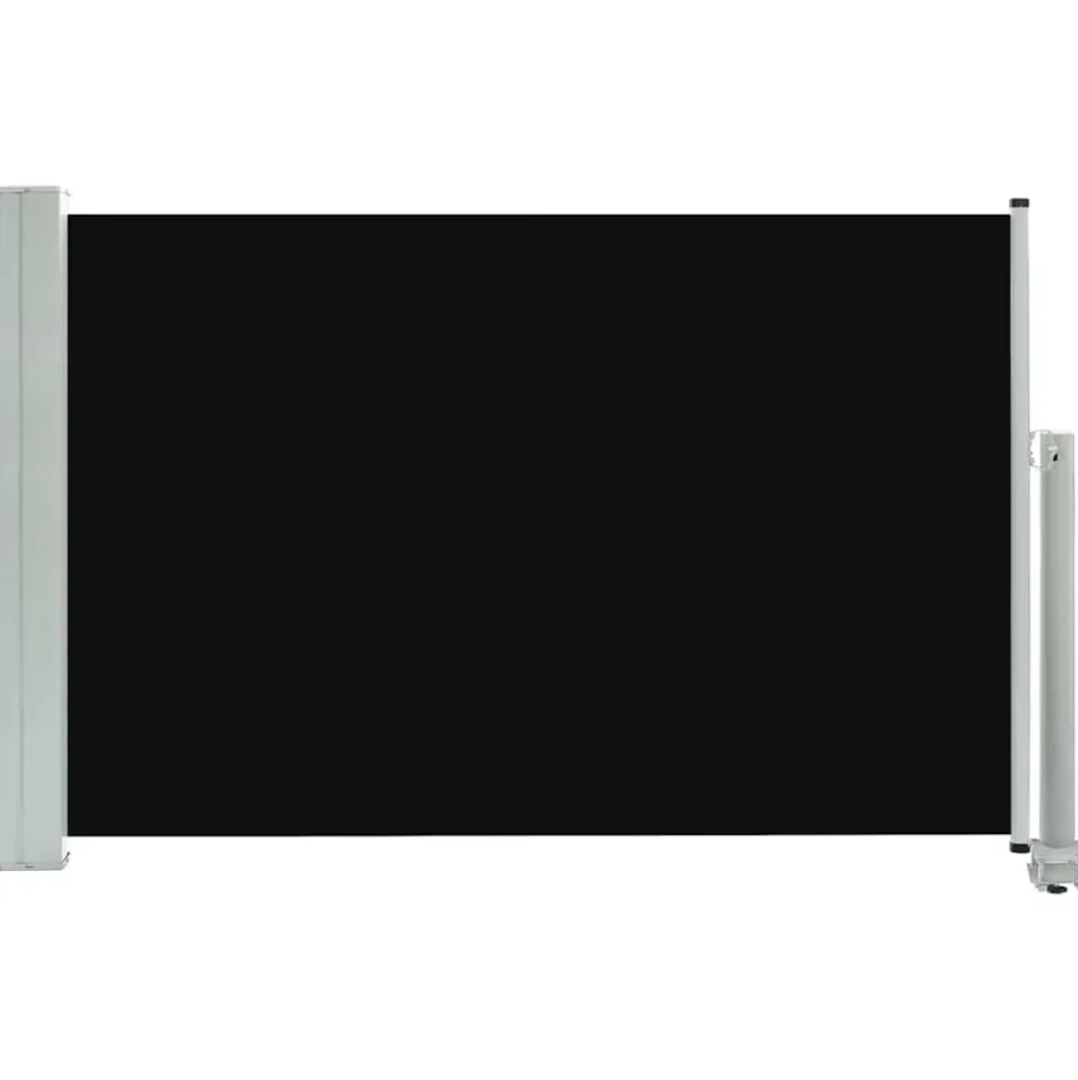 MAISON EXCLUSIVE - Auvent latéral rétractable de patio 60x300 cm noir
