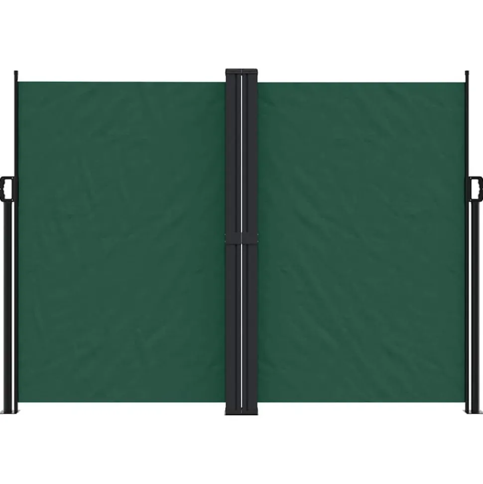 MAISON EXCLUSIVE - Auvent latéral rétractable vert foncé 180x600 cm