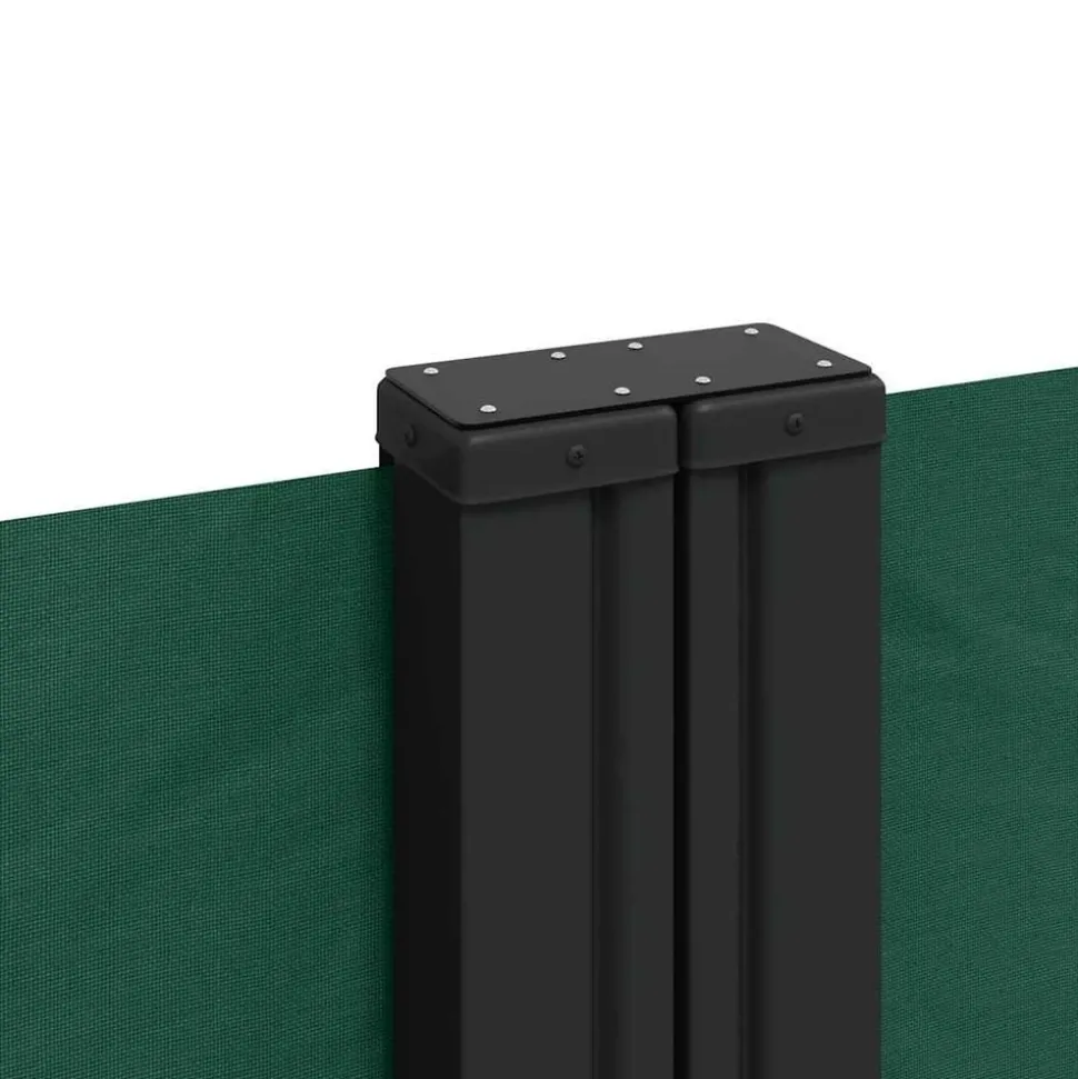 MAISON EXCLUSIVE - Auvent latéral rétractable vert foncé 180x600 cm
