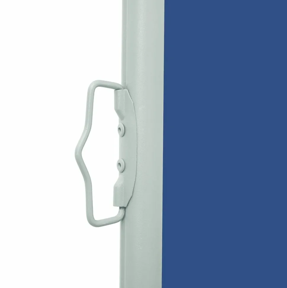 MAISON EXCLUSIVE - Auvent latéral rétractable de patio 140x500 cm bleu