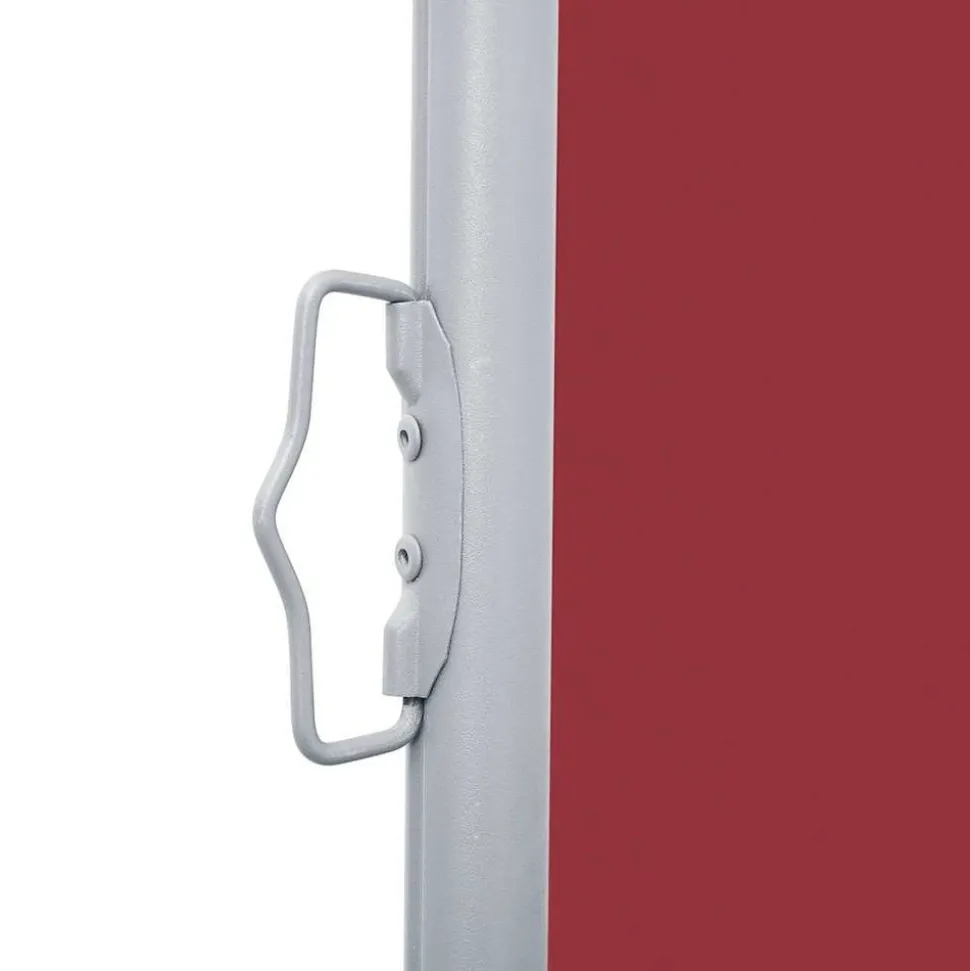 MAISON EXCLUSIVE - Auvent latéral rétractable de patio 170x1200 cm rouge