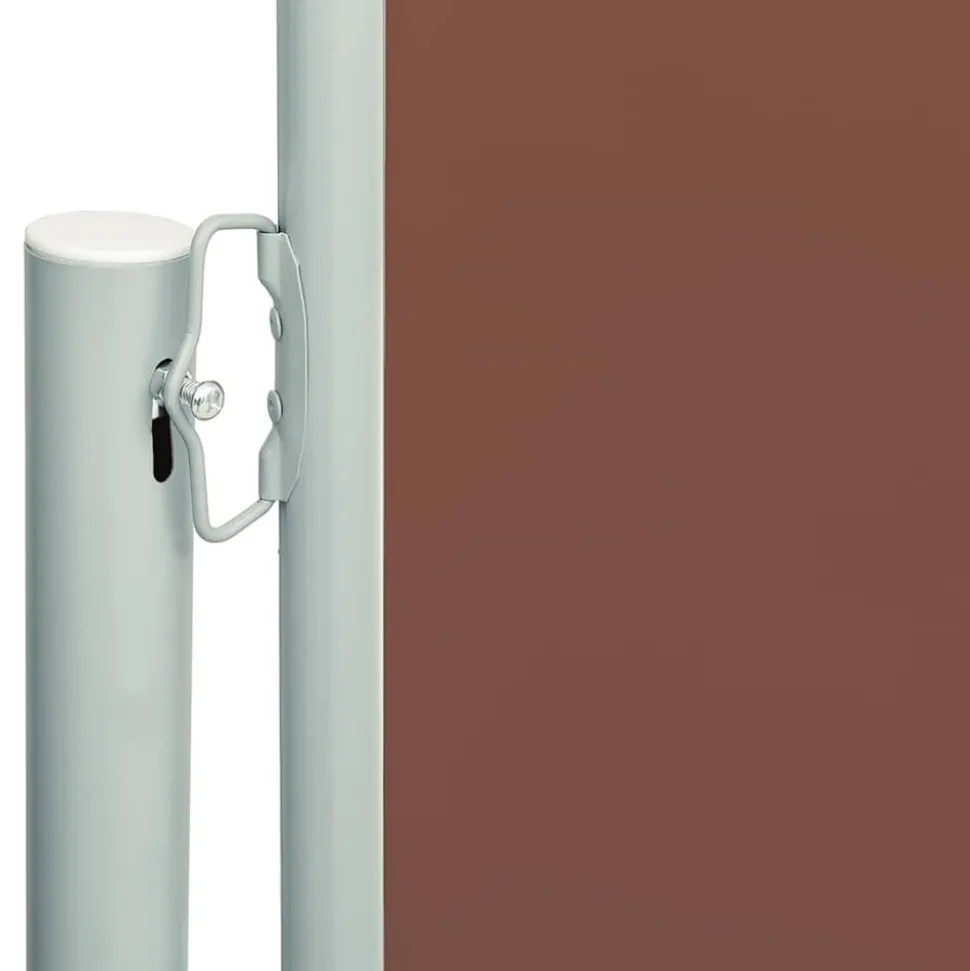 MAISON EXCLUSIVE - Auvent latéral rétractable de patio 117x600 cm marron